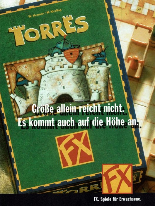 FX (Ravensburger) - B2C-Produktanzeige "Torres" I Agentur: Klaar Kiming